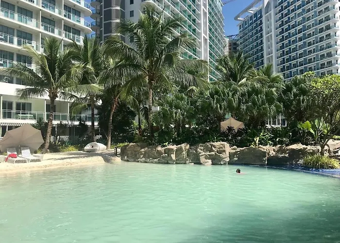 Apartahotel Azure Urban Residences 2-br Balcony Amenity View By Casa Rafael Manila