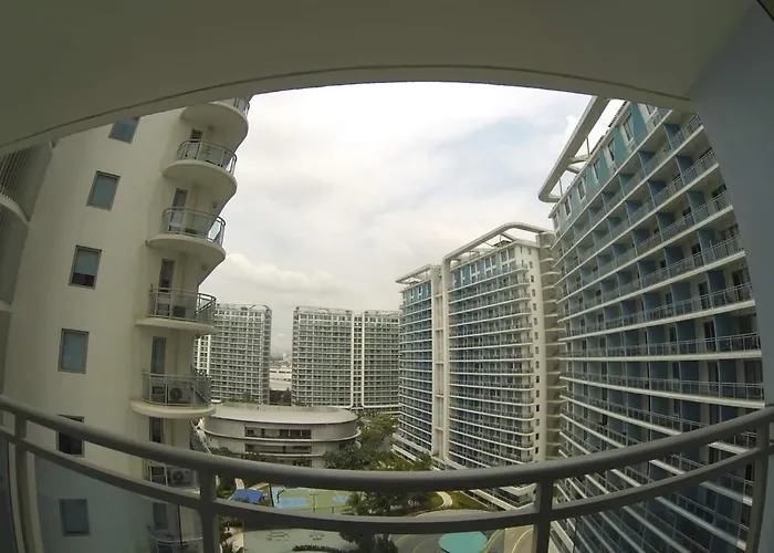 Azure Urban Residences 2-br Balcony Amenity View By Casa Rafael Apartahotel